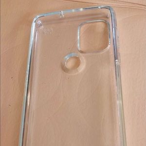 Speck Presidio Exotech Case- Motorola Moto G Stylus 5G 2021 Clear.